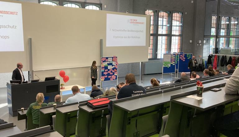 Netzwerktreffen Bevölkerungsschutz März 2025 in Wildau - Workshop Präsentation